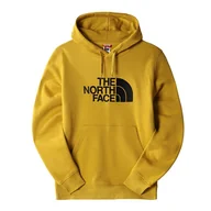 Bluzy sportowe męskie - Bluza The North Face Drew Peak 00AHJY76S1 - żółta - miniaturka - grafika 1