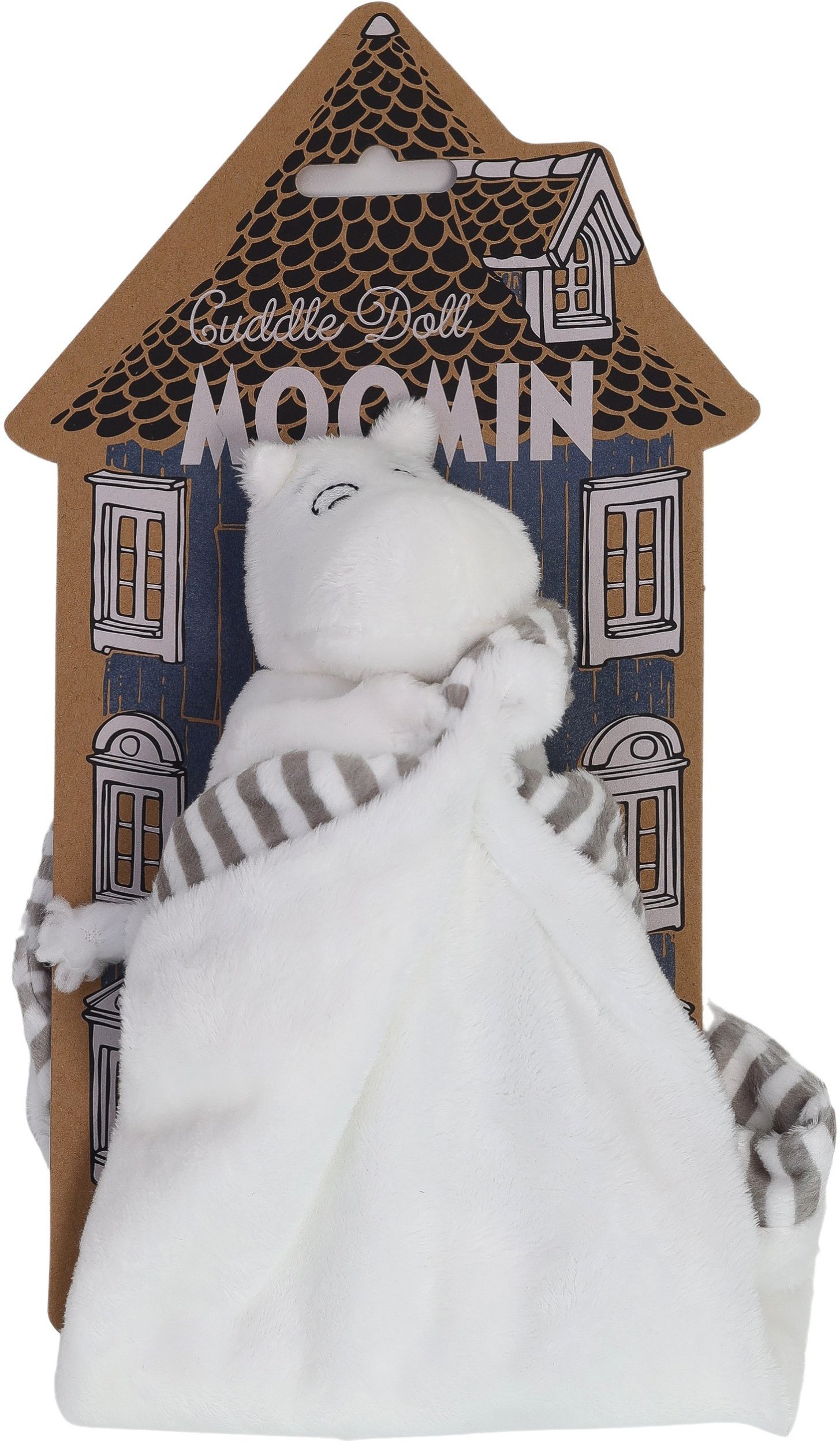 Moomin Cuddle Blanket, grey