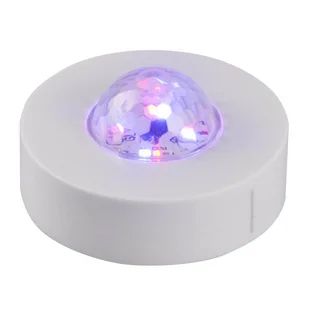 Podszafkowe lampy dekoracyjne FESTA 325501 RGB okrągłe ściemnialne białe - Lampy sufitowe - miniaturka - grafika 1