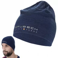 Czapki damskie - Czapka termoaktywna BRUBECK Active Wool S/M granatowa HM10180 - miniaturka - grafika 1