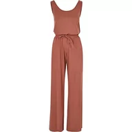 Koszulki i topy damskie - Urban Classics Terakota, Ladies Long Sleevless Modal Jumpsuit, Koszulka Damska, Terakota, XXL - miniaturka - grafika 1