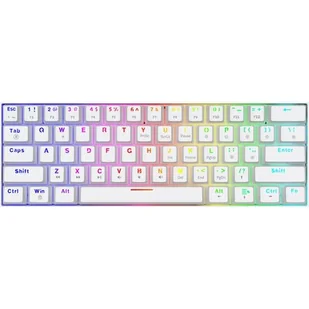 SAVIO Whiteout X2 Outemu Blue Hot Swap - Klawiatury - miniaturka - grafika 1
