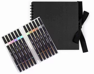 Album, Baza Do Zdobienia 30,5X30,5 Cm Czarny 35 Kart - Scrapbooking - miniaturka - grafika 1