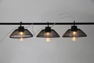 Lampy pozostałe - IL MIO POLUX Girlanda ASTRA 10 LED czarna IP20 2 AA nie dołączono 312990 - miniaturka - grafika 1