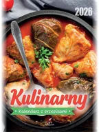 Kalendarze - KALENDARZ B4 KULINARNY Z PRZEPISAMI 2026 - miniaturka - grafika 1