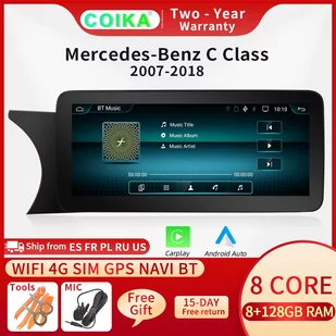 AliExpress 10.25 "Android 10 System samochodowy panel główny dla Mercedes Benz C W204 W205 X253 W446 nawigacja - Motoryzacja Outlet - miniaturka - grafika 1