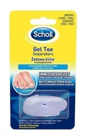 Wkładki korygujące - Scholl GEL TOE SEPARATORS Żelowe kliny międzypalcowe - 3 szt. 9034672 - miniaturka - grafika 1