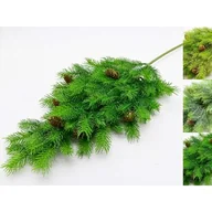 Sztuczne kwiaty - Choinka sztuczna gałązka 62 x 17 cm - miniaturka - grafika 1