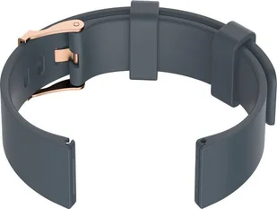 Pasek gumowy do zegarka U15 - szary/rosegold - 22mm - Akcesoria do smartwatchy - miniaturka - grafika 1