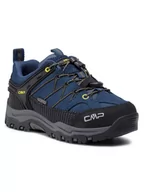 Sneakersy damskie - CMP Trekkingi Kids Rigel Low Trekking Shoes Wp 3Q13244 Granatowy - miniaturka - grafika 1