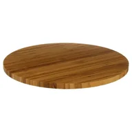 Tace i patery - Secret de Gourmet Obrotowa deska do serwowania przekąsek bambusowa patera 1-poziomowa 35 cm B00AFBRHFU - miniaturka - grafika 1