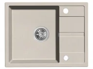 Zlewozmywaki - Zlewozmywak granitowy Kuchinox Hack 56x44x17 S52A413Y - miniaturka - grafika 1
