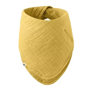 BIBS BANDANA BIB 100% GOTS organic cotton, MUSTARD - Śliniaki i fartuszki - miniaturka - grafika 1