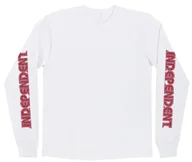 Koszulki męskie - t-shirt INDEPENDENT ANCIENT GROUNDWORK HEAVYWEIGHT T-SHIRT WHITE - miniaturka - grafika 1