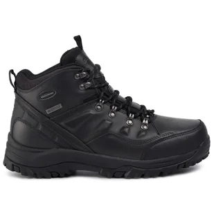 Buty trekkingowe męskie SKECHERS RELMENT TRAVEN skóra - Buty trekkingowe męskie - miniaturka - grafika 1