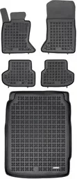 Zestaw dywaniki i mata gumowa do BMW Seria 5 2010-2017 - Sedan, po liftingu - Dywaniki samochodowe - miniaturka - grafika 1