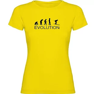 Kruskis 11502302ss125 koszulka, damska, żółta, S - Koszulki sportowe damskie - miniaturka - grafika 1