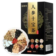 Herbata - Herbata z żeń-szenia Ten Treasure, Herbata dla mężczyzn z morwy Huangjing, Herbata z korzenia Pueraria, Herbata z jagód Goji, Herbata Maca -Y 2 box - miniaturka - grafika 1