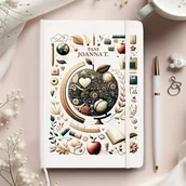 Notesy i bloczki - NOTATNIK personalizowany praktyczny i elegancki prezent dla nauczyciela - miniaturka - grafika 1