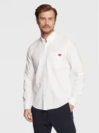 Koszule męskie - Hugo Koszula Evito 50479302 Biały Slim Fit - miniaturka - grafika 1