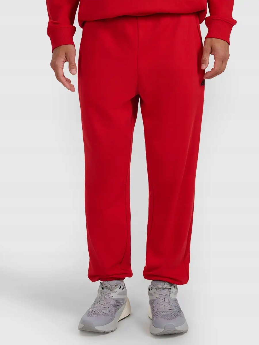 SPODNIE DRESOWE MĘSKIE 4F JOGGERY BAWEŁNIANE TTROM1139 AW25 XXL