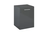 Szafki łazienkowe - Szafka łazienkowa pod blat Roca Kwadro Plus 40 cm antracyt połysk A857974153 - miniaturka - grafika 1