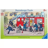 Puzzle - Ravensburger Puzzle 15 Straż pożarna - miniaturka - grafika 1