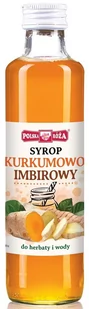 Syrop Kurkumowo Imbirowy 250ml - Polska Róża - Zdrowa żywność - miniaturka - grafika 1