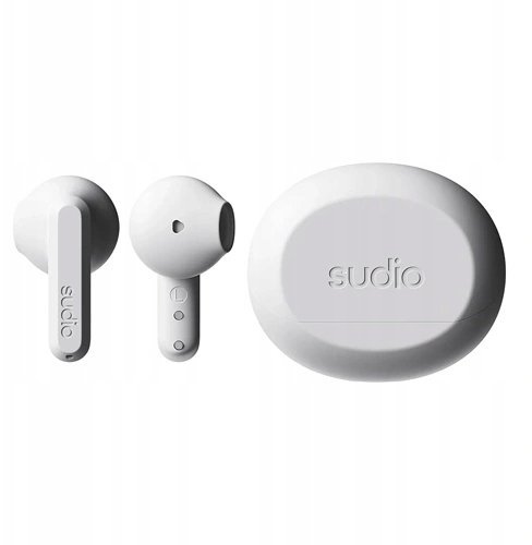 Sudio Earbuds A3 Bluetooth dokanałowe Mikrofon Biały A3WHT