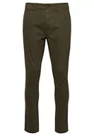 Spodnie męskie - Superdry Spodnie męskie Officers Slim Chino, Surplus Goods Olive, 36W x 32L - miniaturka - grafika 1