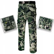 Spodnie męskie - Spodnie Bojówki Funkcyjne Wojskowe Taktyczne Moro podwójne szwy Tramp - miniaturka - grafika 1