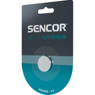 Bateria litowa, CR2032, CR2032, 3V, Sencor, blistr, 1-pack - Baterie i akcesoria - miniaturka - grafika 5