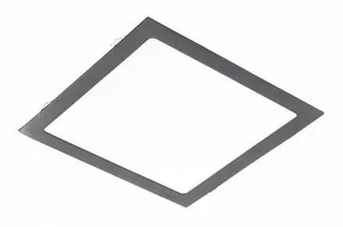 Oprawa podtynkowa downlight MATIS PLUS kwadratowa, 24W, 2000Lm, 4000K, czarna aluminiowa rama - Oprawy, klosze i abażury - miniaturka - grafika 1