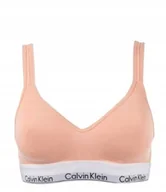 Biustonosze - CALVIN KLEIN BIUSTONOSZ RÓŻOWY BRALETKA Z LOGO XS 2A1F4_C* XS 2A1 - miniaturka - grafika 1