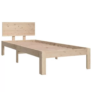 Lumarko Rama łóżka, lite drewno sosnowe, 75x190 cm, pojedyncza - Łóżka Lumarko Rama łóżka, lite drewno sosnowe, 75x190 cm, pojedyncza - Łóżka - miniaturka - grafika 4