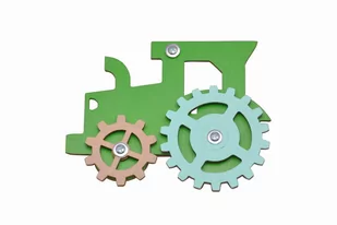 Kolorowy zielony traktor element do tablicy sensorycznej. - Zabawki interaktywne dla dzieci - miniaturka - grafika 1