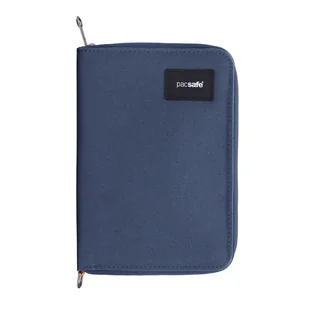 Portfel męski duży RFID Pacsafe - granatowy - Portfele - miniaturka - grafika 1
