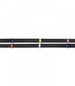 Akcesoria jeździeckie - Waldhausen Wodze gumowane z kolorowymi stoperami X-LINE - miniaturka - grafika 1