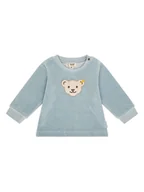 Bluzy i sweterki niemowlęce - Steiff Bluza w kolorze błękitnym - miniaturka - grafika 1