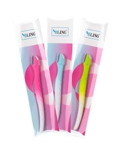Bling, Nożyk trymer do brwi mini Ombre - Zestawy do manicure i pedicure - miniaturka - grafika 1