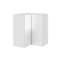 Meble kuchenne - Rimini Szafka Wisząca Narożna Prawa Gnw-60 Biały Połysk - miniaturka - grafika 1