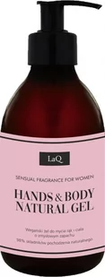LAQ LaQ Żel do ciała i rąk o zmysłowym zapachu 500ml - Kremy i maski do rąk - miniaturka - grafika 1