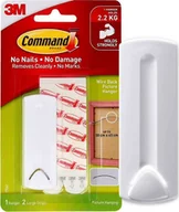 Taśmy klejące - 3M picture hanger for wire-backed frame Command 2.2kg, white - miniaturka - grafika 1