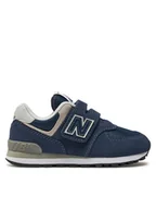 Buty dla chłopców - New Balance Sneakersy PV574EVN Granatowy - miniaturka - grafika 1