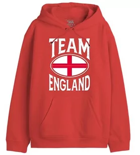Republic Of California "Team England" UXREPCZSW035 Bluza męska, czerwona, rozmiar L, Czerwona, XXL - Bluzy męskie - miniaturka - grafika 1