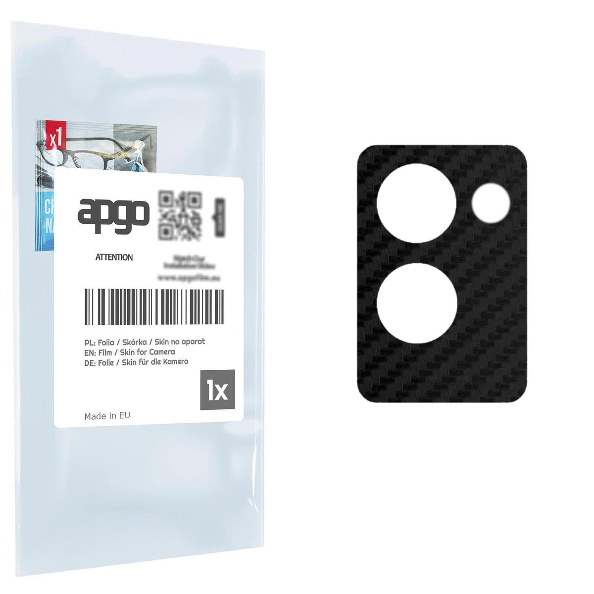 Folia naklejka skórka strukturalna na wyspę aparatu do Vivo Y37m 5G - różne kolory na kamerę, obiektyw apgo SKINS Lens Protector