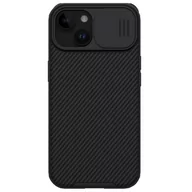Szkła hartowane na telefon - Etui Nillkin CamShield Pro Magnetic Case Apple iPhone 15 Plus / 14 Plus czarne - miniaturka - grafika 1