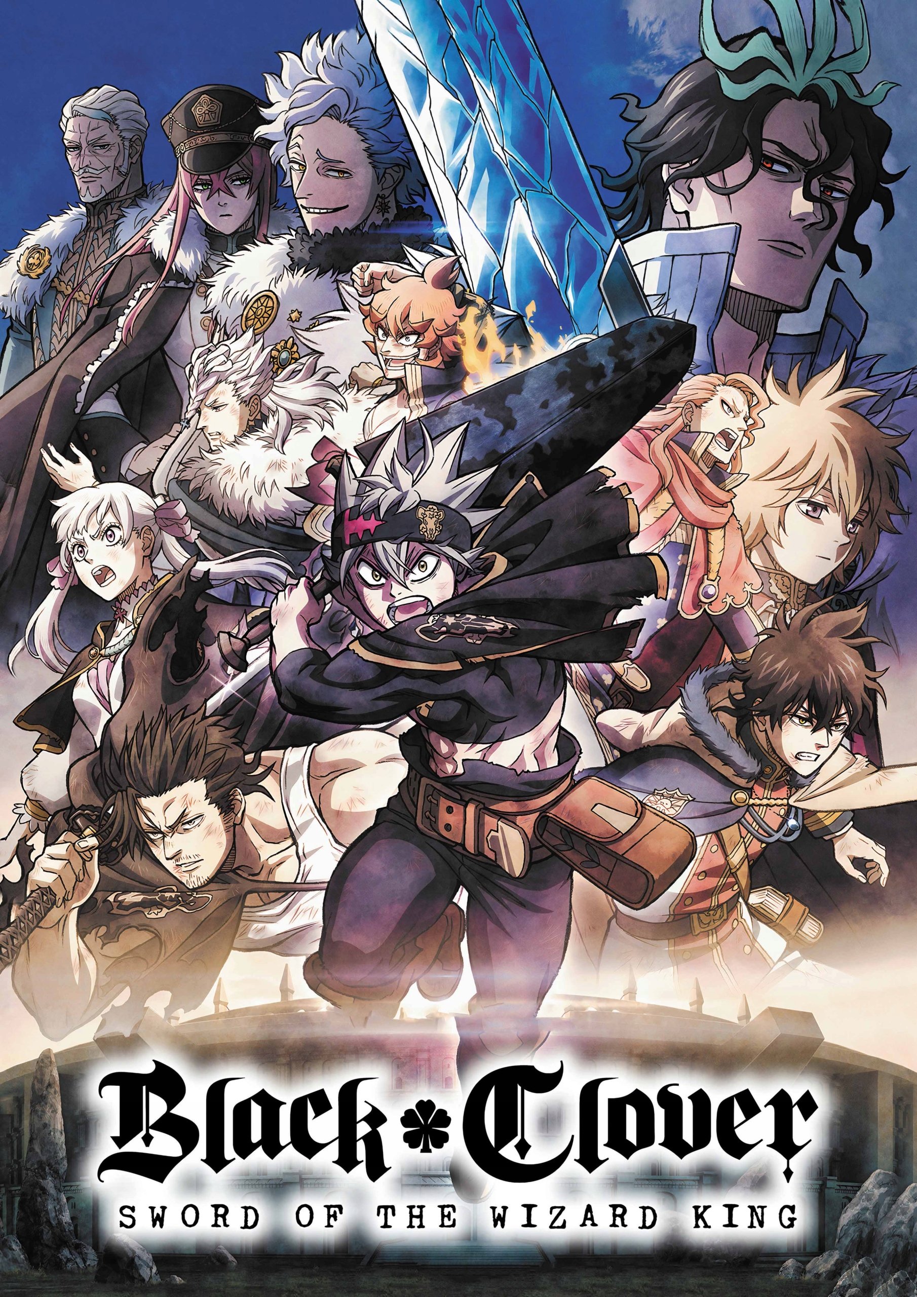 Plakat A1 Black Clover Anime Manga