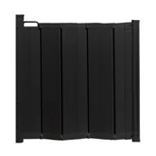 Zabezpieczenia dla dzieci - Babydan Bramka Ochronna Alma, Składana Automatycznie, Black - miniaturka - grafika 1