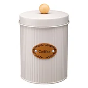 Pojemniki kuchenne - Pojemnik metalowy SIMO COFFEE beż - miniaturka - grafika 1